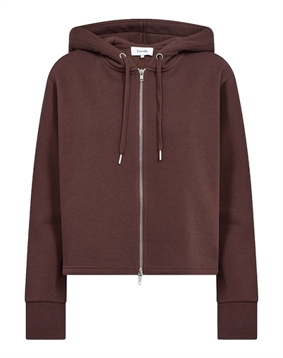 Leveté Room - LR - Nuka 9 Zip Up Hoodie - Bitter Chocolate